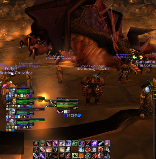 Syst and the first Onyxia victory in Bartcraft